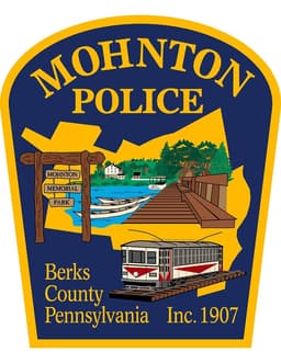 Mohnton Police Department Badge