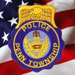 Penn Township Police Department Badge