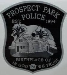 Prospect Park Police Department Badge