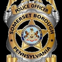 Somerset Borough Police Department Badge