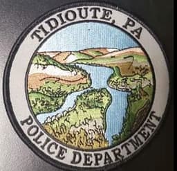 Tidioute Borough Police Department Badge