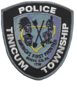 Tinicum Township Police Department Badge