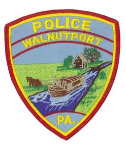 Walnutport Borough Police Department Badge