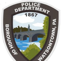 Watsontown Borough Police Department Badge