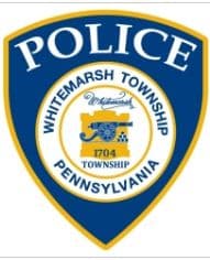 Whitemarsh Township Police Department Badge