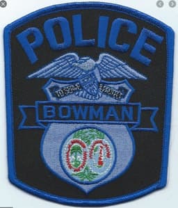 Bowman Police Department Badge