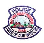 Due West Police Department Badge