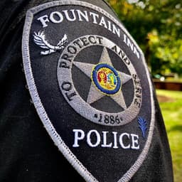 Fountain Inn Police Department Badge
