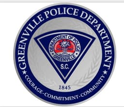 Greenville Department Of Police Badge