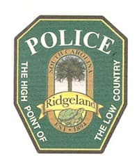Ridgeland Police Department Badge