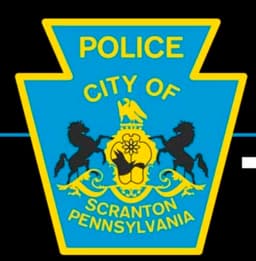 Scranton Police Department Badge