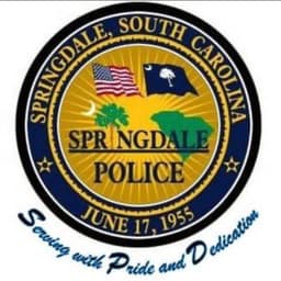 Springdale Police Department Badge