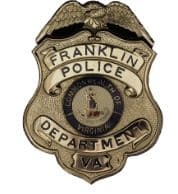 Franklin Police Department Badge