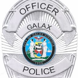 Galax Police Department Badge