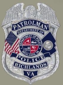 Richlands Police Department Badge