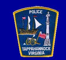 Tappahannock Police Department Badge