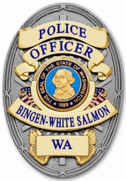 Bingen-white Salmon Police Department Badge