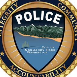 Normandy Park Police Department Badge