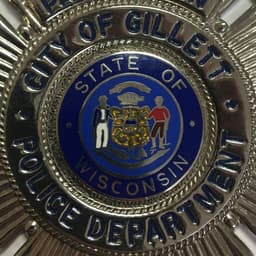Gillett Police Department Badge