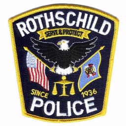 Rothschild Police Department Badge