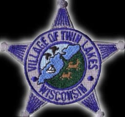 Twin Lakes Police Department Badge