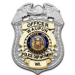 Waupun Police Department Badge