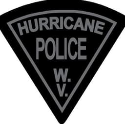 Hurricane Police Department Badge