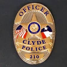 Clyde Police Department Badge