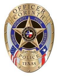 Corinth Police Department Badge