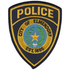 Elmendorf Police Department Badge