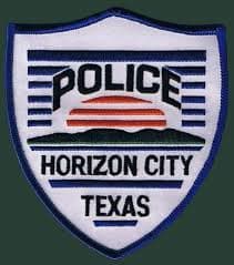 Horizon City Police Department Badge