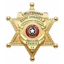 Hunt County Sheriff's Office Badge