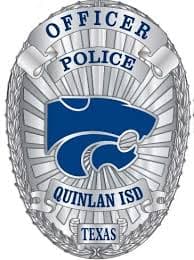 Quinlan Isd Police Department Badge