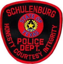 Schulenburg Police Department Badge