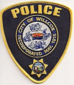 Willcox Police Department Badge