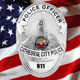Cathedral City Police Department Badge