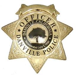 Danville Police Department Badge