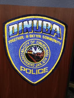 Dinuba Police Department Badge