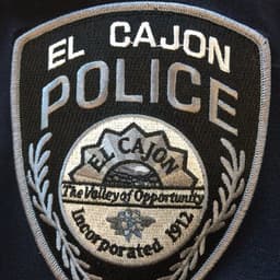 El Cajon Police Department Badge