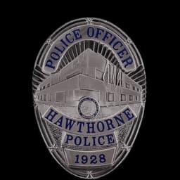 Hawthorne Police Department Badge