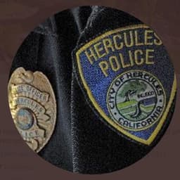 Hercules Police Department Badge