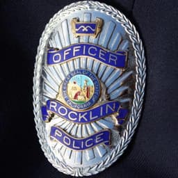 Rocklin Police Department Badge