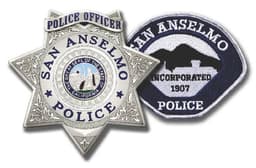 San Anselmo Police Department Badge