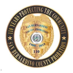 San Bernardino County Probation Department Badge