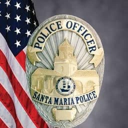 Santa Maria Police Department Badge