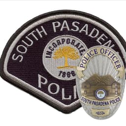 South Pasadena Police Department Badge