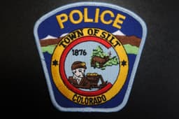 Silt Police Department Badge