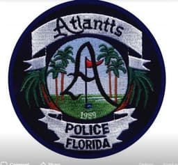 Atlantis Police Department Badge
