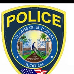 El Portal Police Department Badge