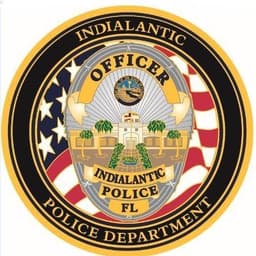 Indialantic Police Department Badge